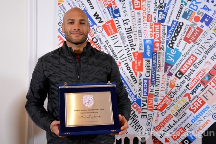 İtalyan atlet Marcell Jacobs'a "Yılın sporcusu" ödülü