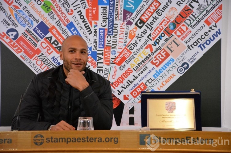 İtalyan atlet Marcell Jacobs'a "Yılın sporcusu" ödülü