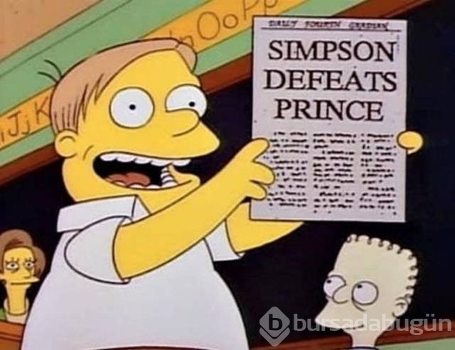 Bilmediğiniz yönleriyle tarihi not tutan The Simpsons...