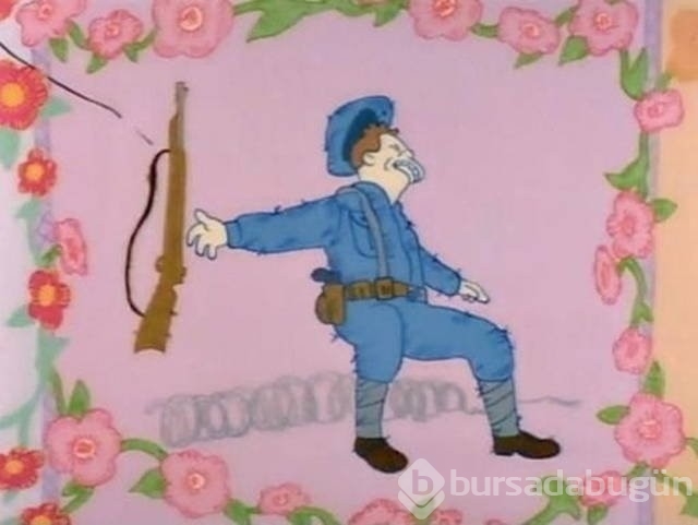 Bilmediğiniz yönleriyle tarihi not tutan The Simpsons...