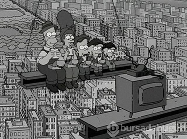 Bilmediğiniz yönleriyle tarihi not tutan The Simpsons...