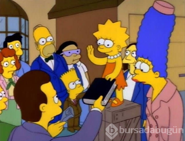 Bilmediğiniz yönleriyle tarihi not tutan The Simpsons...