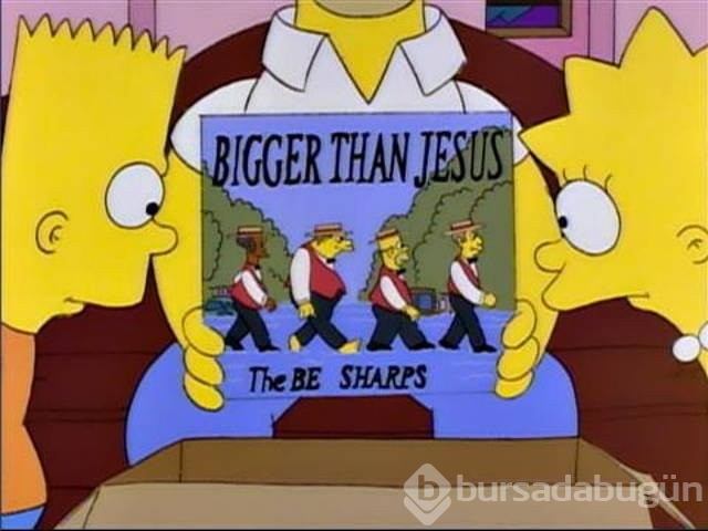 Bilmediğiniz yönleriyle tarihi not tutan The Simpsons...