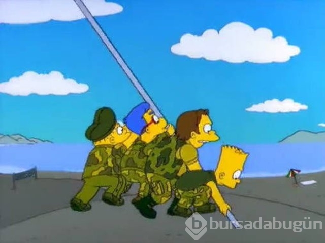 Bilmediğiniz yönleriyle tarihi not tutan The Simpsons...