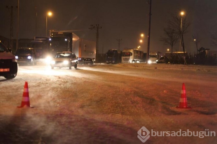 Yollar tipi nedeniyle ulaşıma kapatıldı!