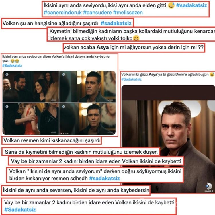 Sadakatsiz'de Volkan'ın gözyaşları...