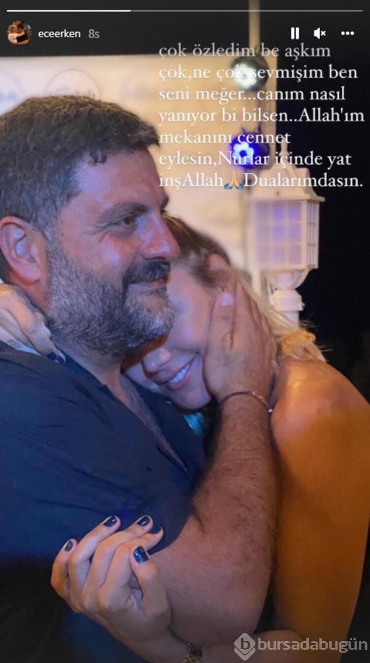 Ece Erken'den duygusal paylaşım...