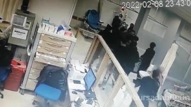 Sağlık çalışanlarını darp etti...