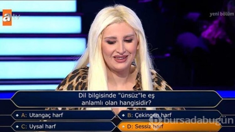 'Kim Milyoner Olmak İster' damga vuran yarışmacı: Buraya neden geldim, bilmiyorum!