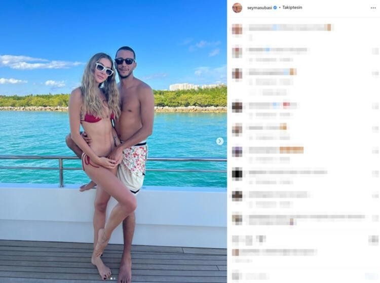 Şeyma Subaşı, Mohammed Alsaloussi ile yeni pozlarını paylaştı