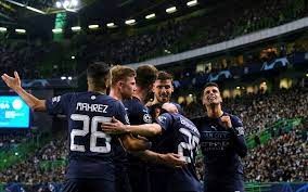 Manchester City, Sporting'i ilk yarıda dağıttı!