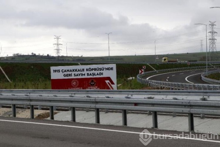 Çanakkale Köprüsü 26 Şubat'ta hizmete açılıyor!