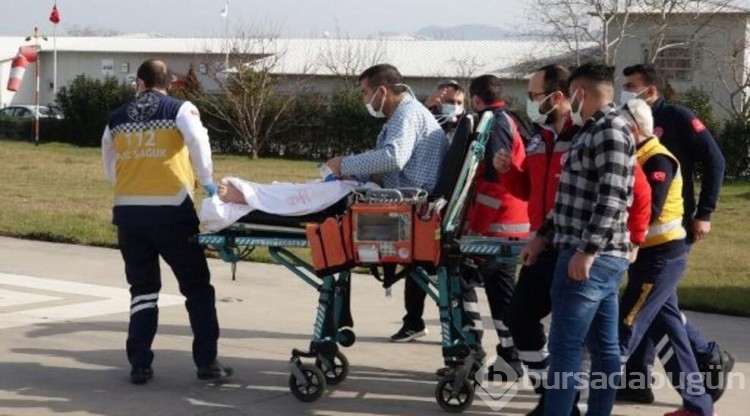 Yapay kalp için helikopterle götürüldü!