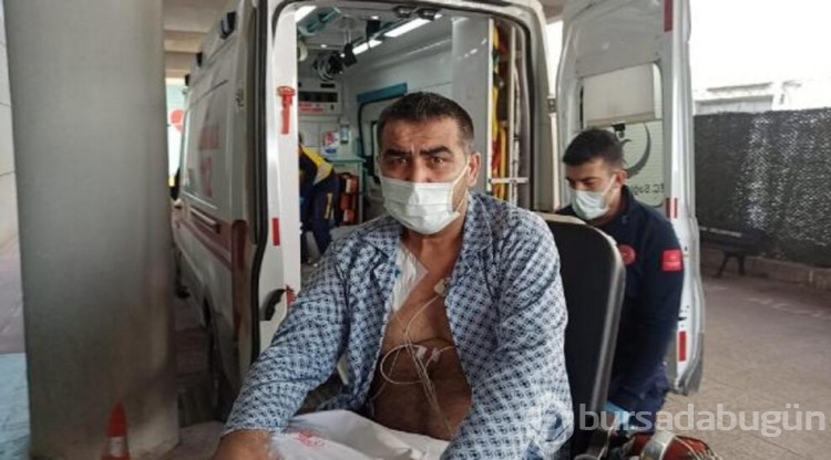 Yapay kalp için helikopterle götürüldü!