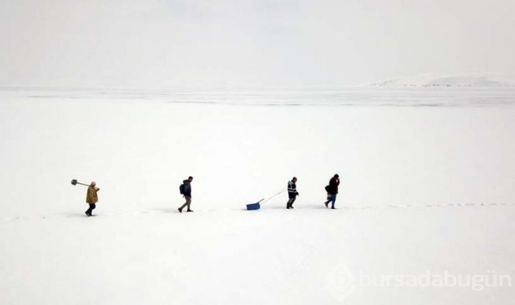Eskimo usulü balık avı!