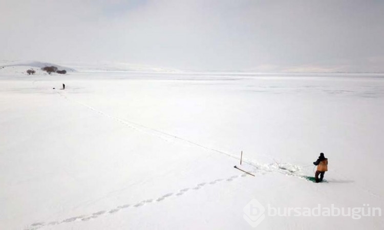 Eskimo usulü balık avı!