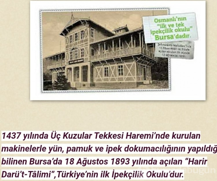 İlk kadın PTT memuresi Müdevvet Homris'in Bursalı olduğunu biliyor muydunuz? İşte Bursa'nın ilkleri...