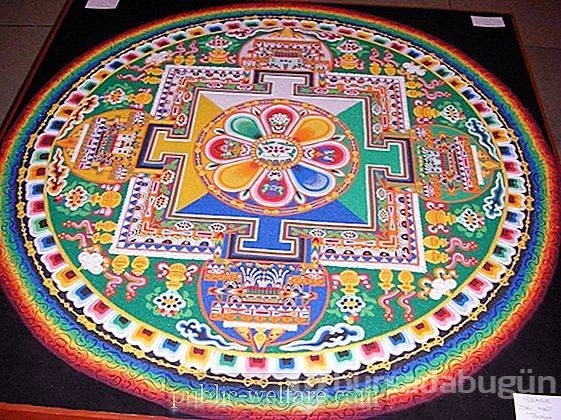 Mandala renklerinin ve sembollerinin anlamı