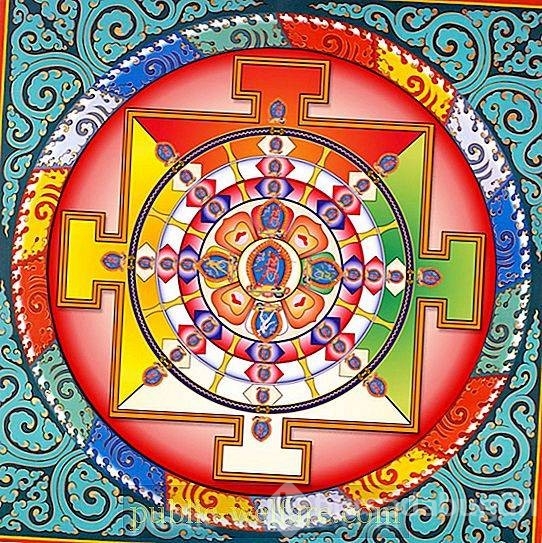 Mandala renklerinin ve sembollerinin anlamı