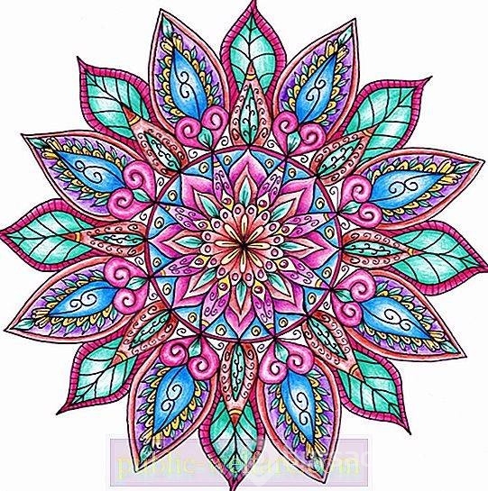 Mandala renklerinin ve sembollerinin anlamı