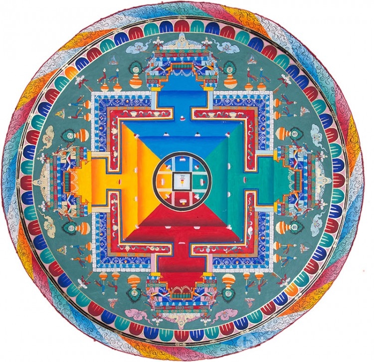 Mandala renklerinin ve sembollerinin anlamı