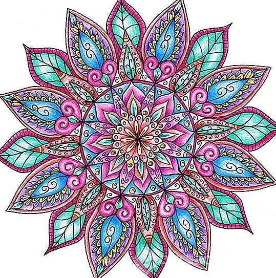Mandala renklerinin ve sembollerinin anlamı