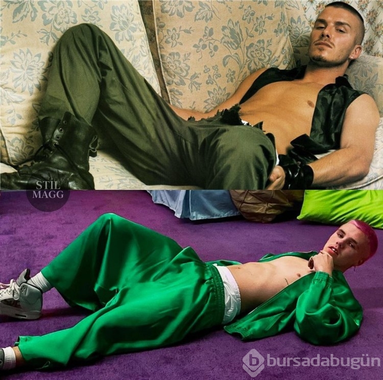 David Beckham'ın oğlu iddialı dergi pozlarıyla dikkat çekti!