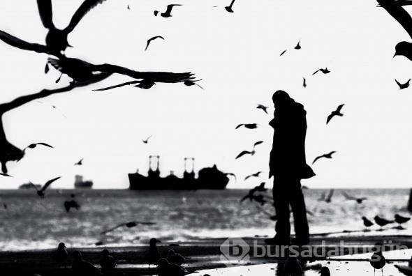 İstanbul'un siyah beyaz silüetleri
