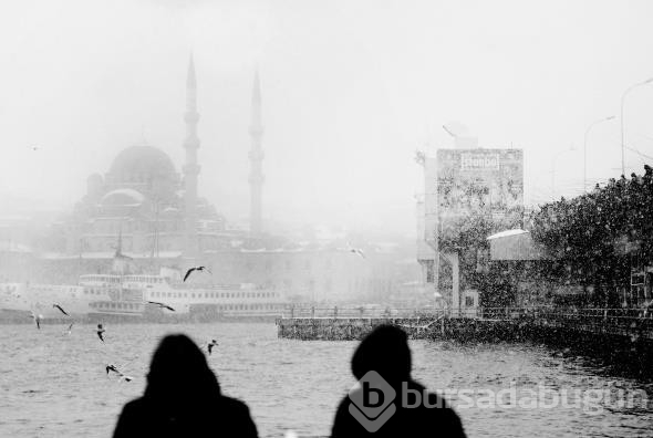 İstanbul'un siyah beyaz silüetleri
