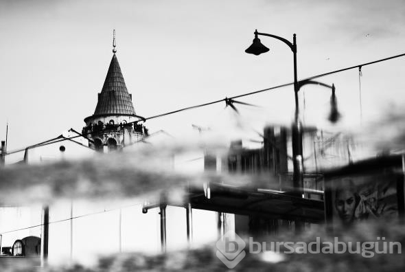 İstanbul'un siyah beyaz silüetleri
