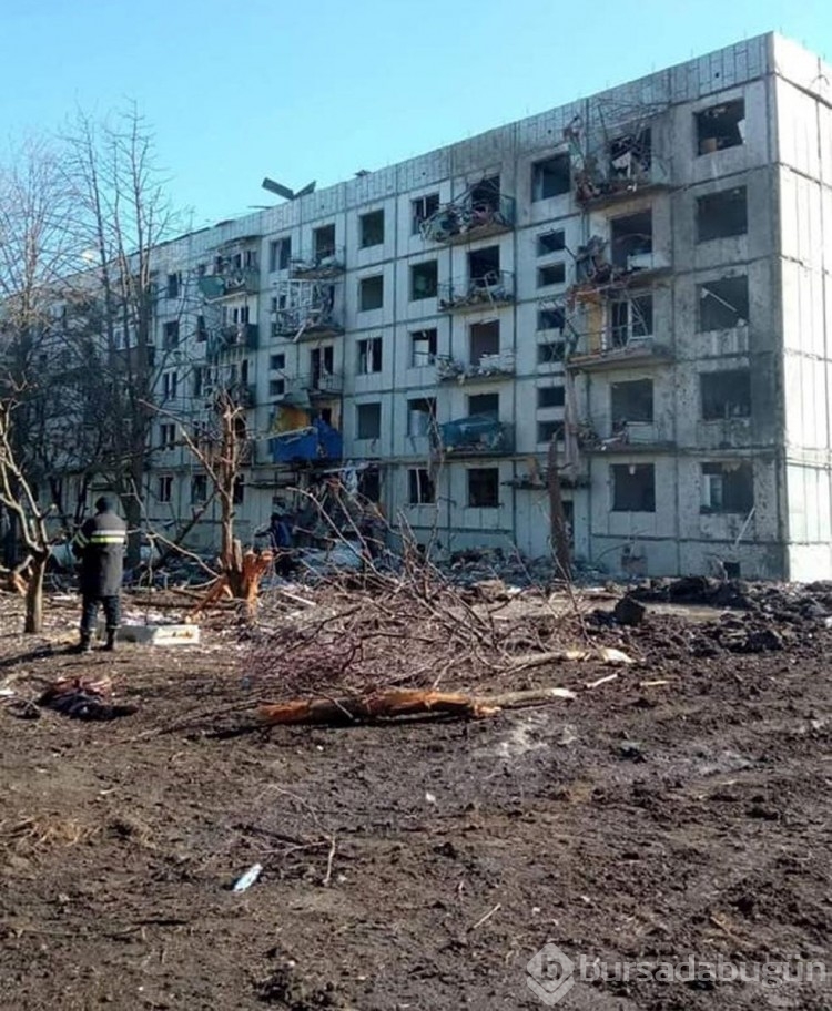 Ukrayna cehennemi yaşıyor! Savaştan kareler...