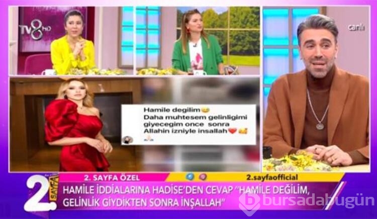 Hadise'den hamilelik iddialarına yanıt!