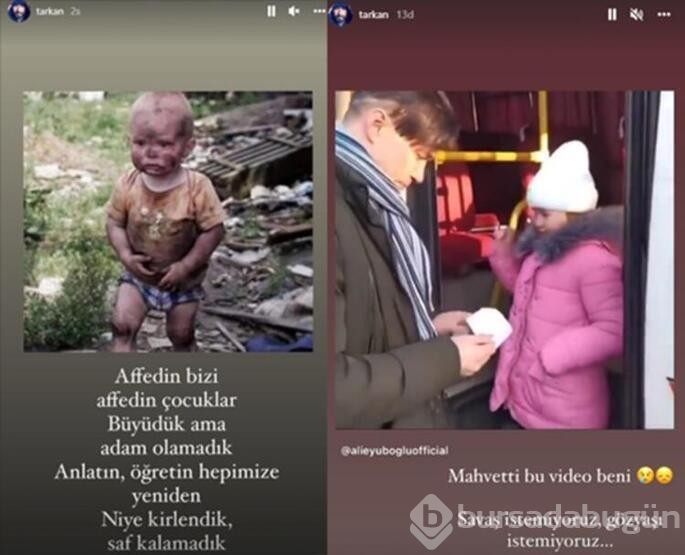 Rusya ve Ukrayna savaşına tepki!