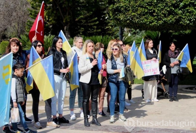 Ukraynalılardan barış çağrısı!