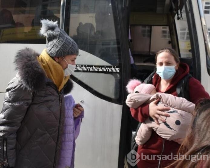 Kırım Türklerinden 45 kişilik kafile Ukrayna'dan Türkiye'ye getirildi