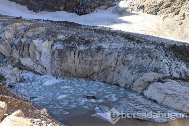 Cilo Dağları'ndaki buzulların yüzde 48'i eridi!