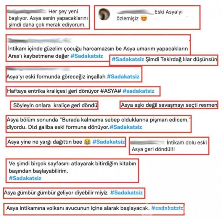 Sadakatsiz'de Asya'dan gövde gösterisi!