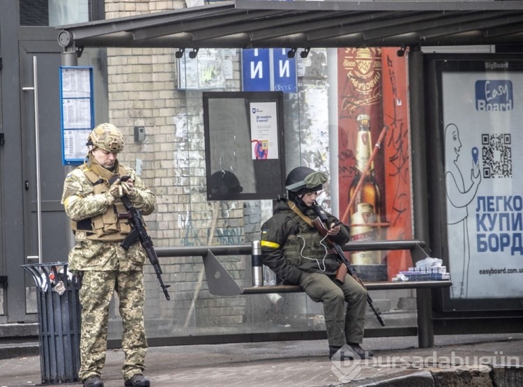 Rusya'nın saldırısı altındaki Kiev'de son durum!