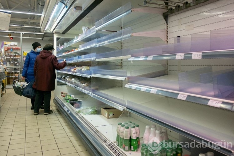 Rusya'nın saldırısı altındaki Kiev'de son durum!