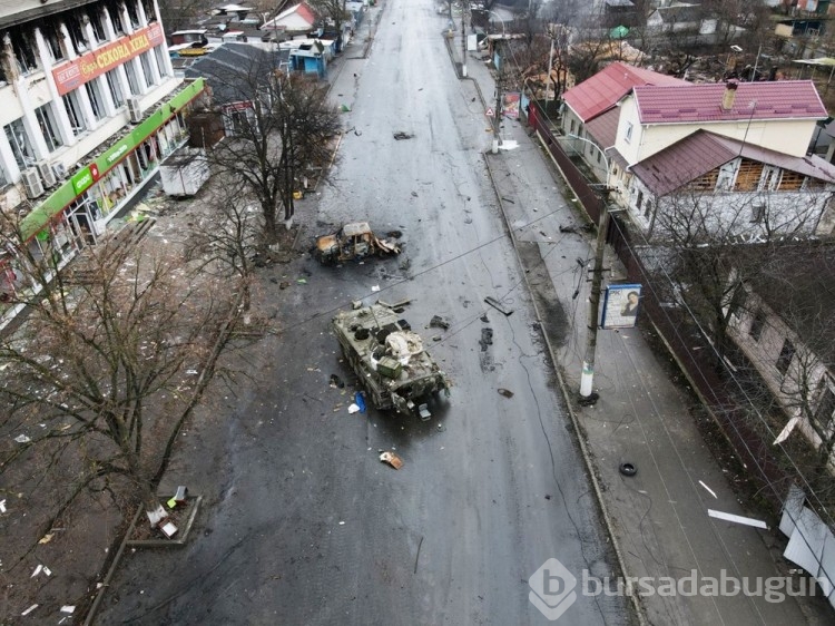 Rusya'nın saldırısı altındaki Kiev'de son durum!