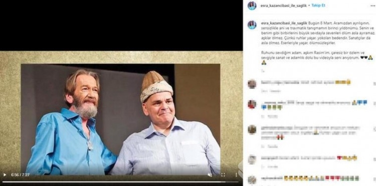 Rasim Öztekin, ölümünün birinci yıl dönümünde unutulmadı