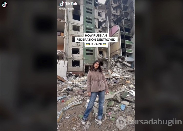 Ukraynalı genç sığınak videolarıyla TikTok fenomeni oldu
