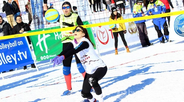 Kar Voleybolu Avrupa Kupası yine Erciyes'te