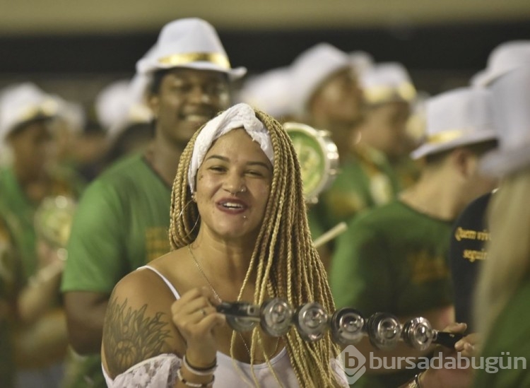 Brezilya'daki dansçılar Rio Karnavalı'na hazırlanıyor
