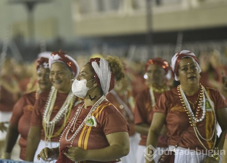 Brezilya'daki dansçılar Rio Karnavalı'na hazırlanıyor
