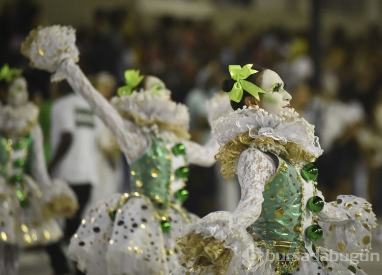 Brezilya'daki dansçılar Rio Karnavalı'na hazırlanıyor
