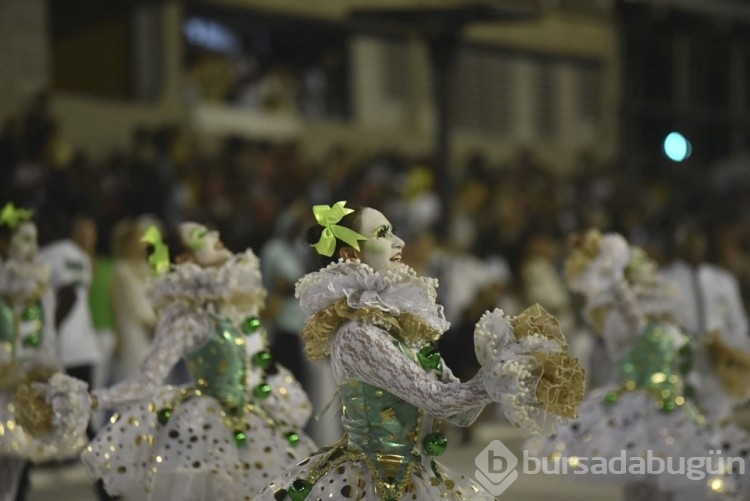 Brezilya'daki dansçılar Rio Karnavalı'na hazırlanıyor
