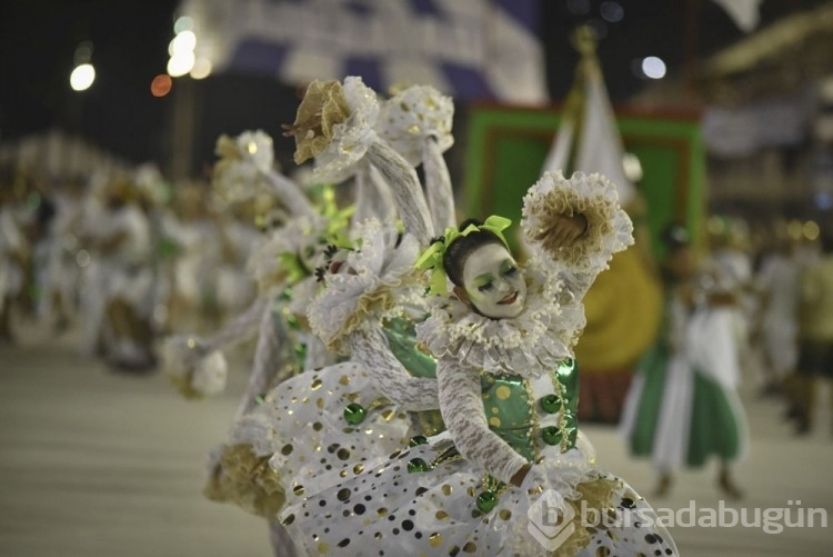 Brezilya'daki dansçılar Rio Karnavalı'na hazırlanıyor
