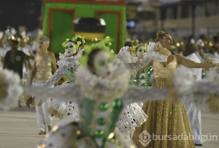 Brezilya'daki dansçılar Rio Karnavalı'na hazırlanıyor
