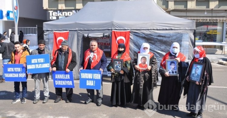 Muş'ta evlat nöbeti 48'inci haftaya girdi! 
